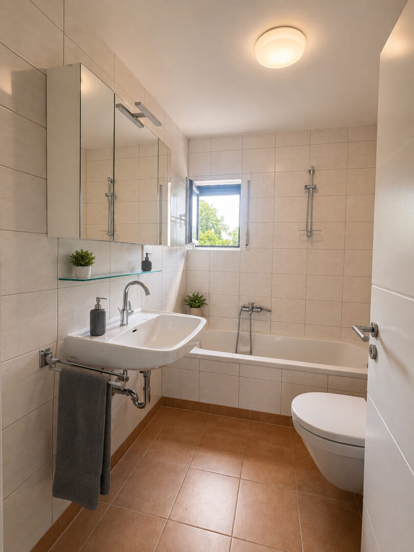 Bad mit Wanne
