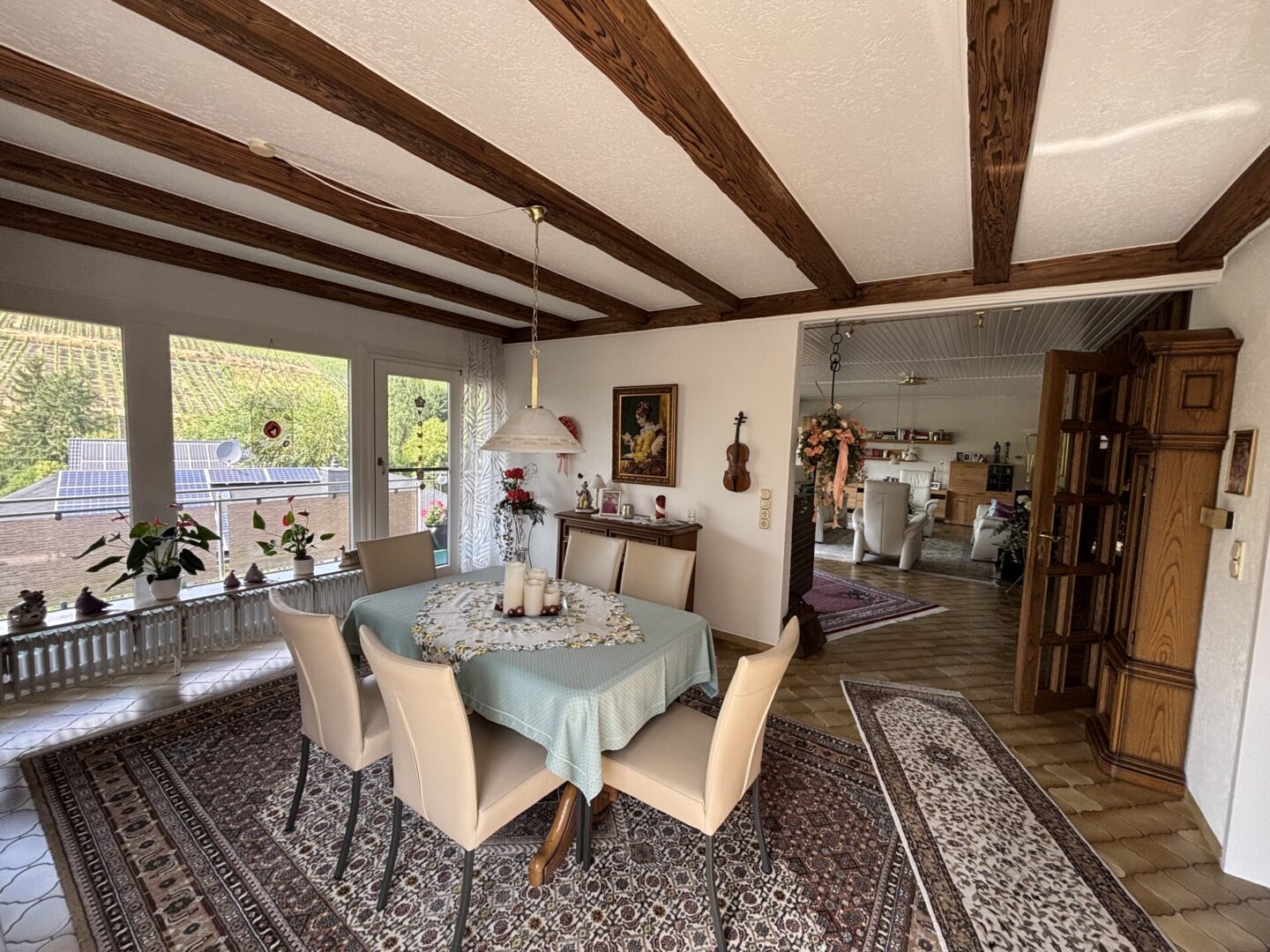 Blick ins Ess-Wohnzimmer