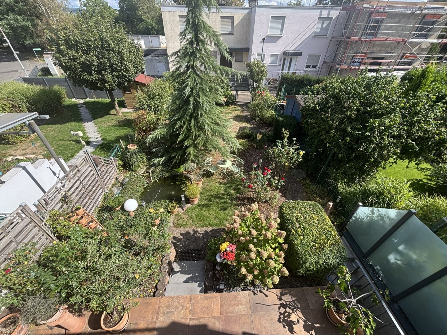 Blick in den Garten